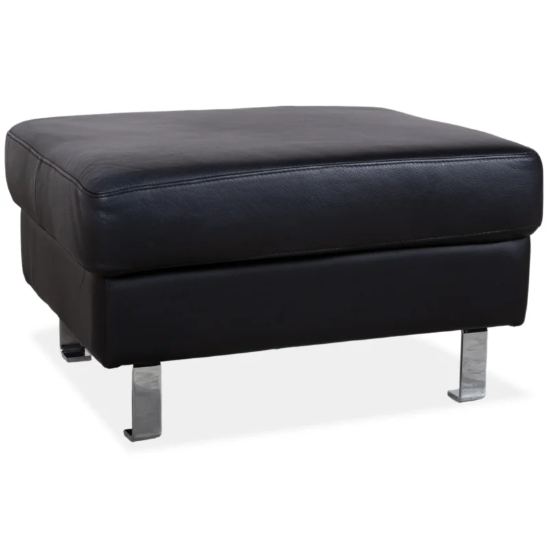 BoConcept Indivi Leder Hocker Schwarz
