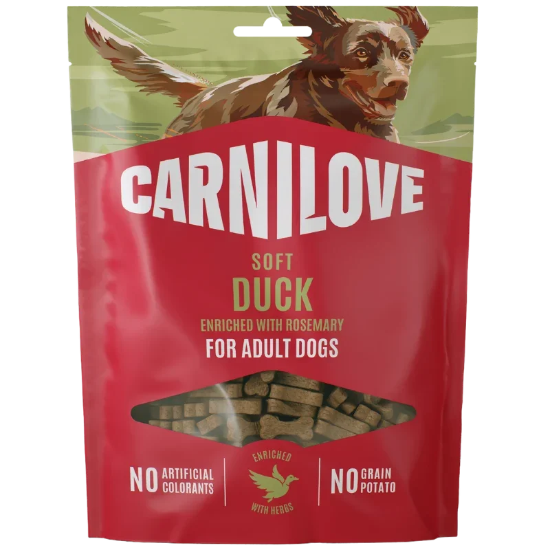 Carnilove Dog Snack Soft Duck & Rosemary 200 g