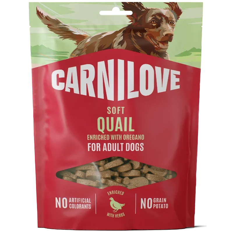 Carnilove Dog Snack Soft Quail & Oregano 200 g