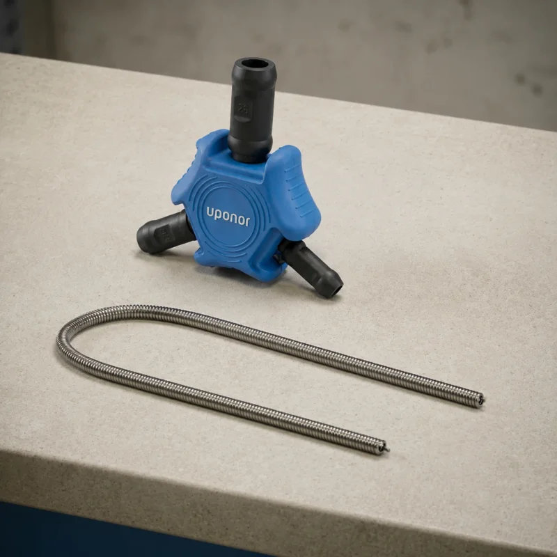 Uponor MLC Set – Innenbiegefeder 16/20/25 mm + Kombi-Entgrater 16/20/25 (Mehrschichtverbundrohr)