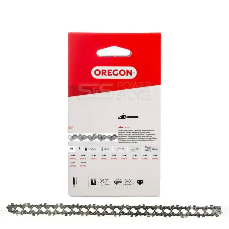 Oregon Sägekette passend Parkside Grizlly EKS1650 Elektro-Kettensäge Ersatzkette 40 cm - powerstore-shop