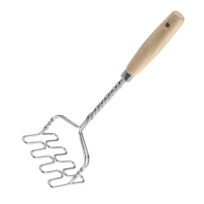 Kartoffelstampfer mit Holzgriff