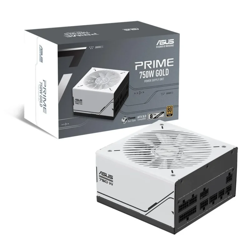 ASUS PRIME 750W Gold Netzteil ATX 3.1 PCIe 5.1 für Gaming‑PCs