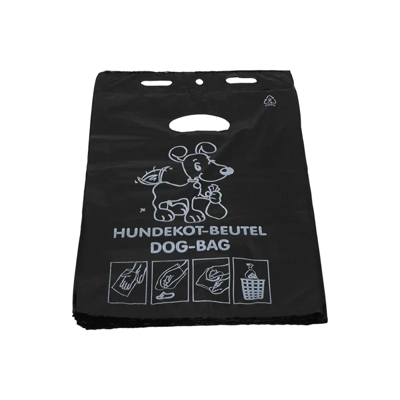 Hundekotbeutel schwarz 6 Liter extra stark