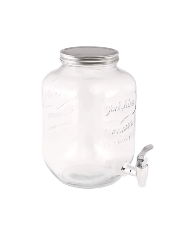 Getränke-Fontäne aus Glas - 4 Liter