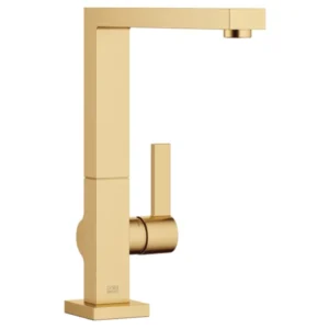 Dornbracht LOT Einhebelmischer Messing Gebürstet (23kt Gold) 33800680-28 Hochdruckarmatur