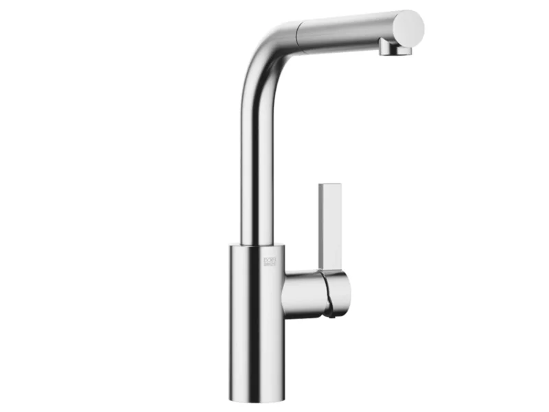 Dornbracht Elio Pull-Out Chrom Gebürstet (Edelstahl-Look) 33 840 790-93 Hochdruckarmatur