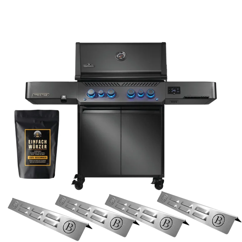 Einfach Grillen Bundle - Napoleon Phantom Prestige 500 Connected inkl. Einfach Würzer und BABOSSA Flammschutzblechen - Grillstar.deEinfach Grillen Bundle - Napoleon Phantom Prestige 500 Connected inkl. Einfach Würzer und BABOSSA FlammschutzblechenGrillbundleEinfach GrillenGrillstar.de