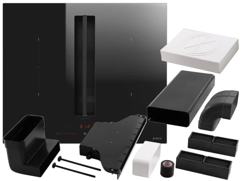 Elica SET NikolaTesla Fit PRF0167053 Kochfeldabzug Induktion + KIT0167757 Installationsset Umluft