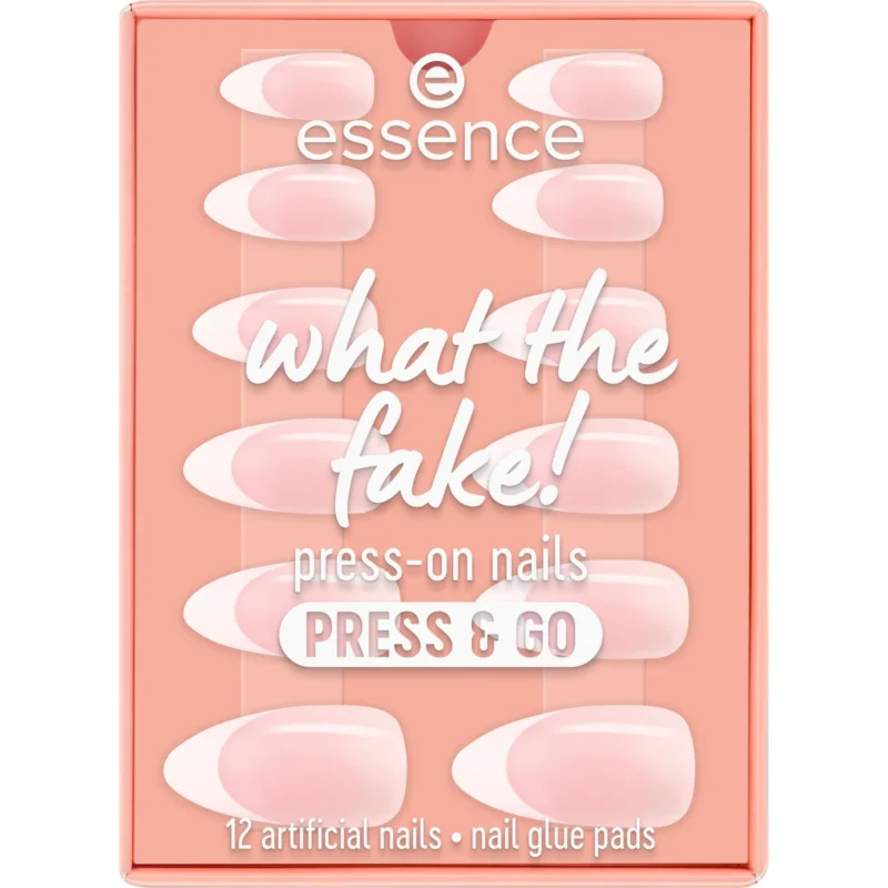 Essence What The Fake! Press-on Nails Press & Go 01 French Nails