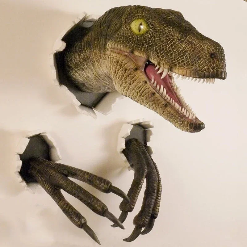 DinoBurst | Wanddekoration mit Velociraptor-Effekt