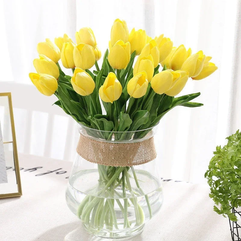 Brehn | 31 Stück Künstliche Tulpen