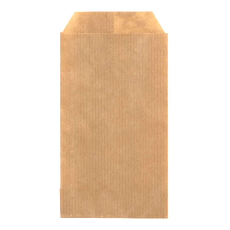 1000x Kurzwarenbeutel Braun 7x13cm