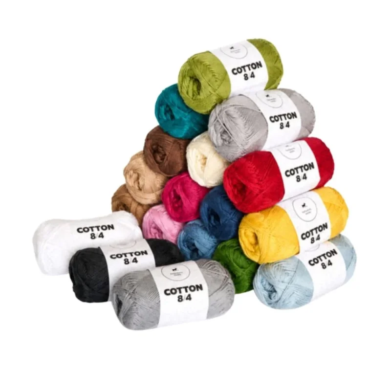 Creations - Bomuldsgarn 1 stk. 8/4 - assorterede farve