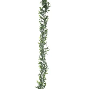 Guirlande feuilles de saule pleureur pour décoration de table verte
