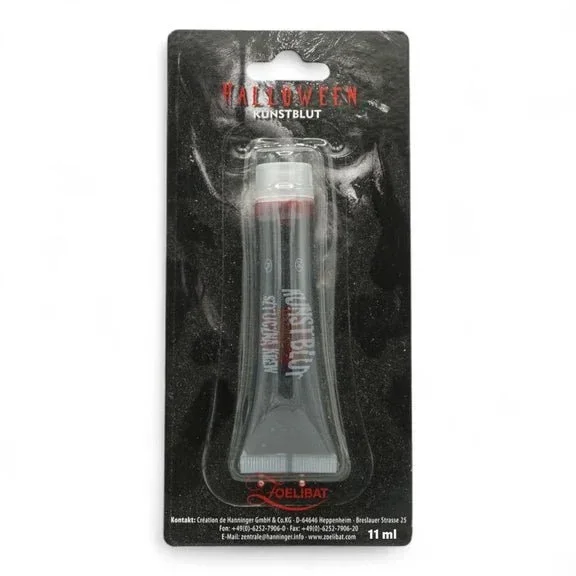 Halloween Nep Bloed Rood 11ml van VDV Benefit koop je bij Partywinkel