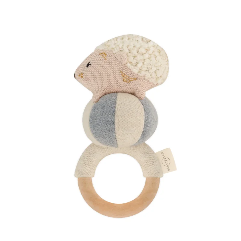 Baby Bello Rassel HENNY THE HEDGEHOG - SKYBLUE CIRCUS BALL
