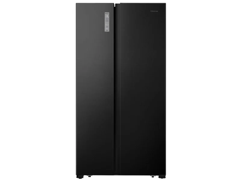 Hisense RS677N4AFC Side by Side Kühl-Gefrier-Kombination Schwarz Edelstahl