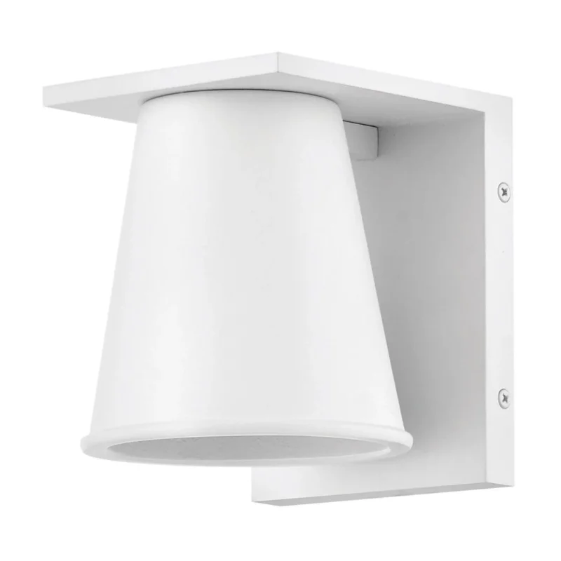 Hinkley Coastal Kleine Wandlaterne - Strukturiertes Weiß - Elsteadlighting - leuchtengrosshandel24