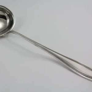 Suppenkelle, antik, Jugendstil, versilbert, Kelle, Vintage, Schöpfkelle, versilberte Kelle, Vintage Besteck, Suppe, Besteck, schöne Kelle