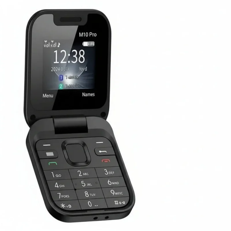 Kompaktes Klapphandy mit Dual-SIM-Funktion