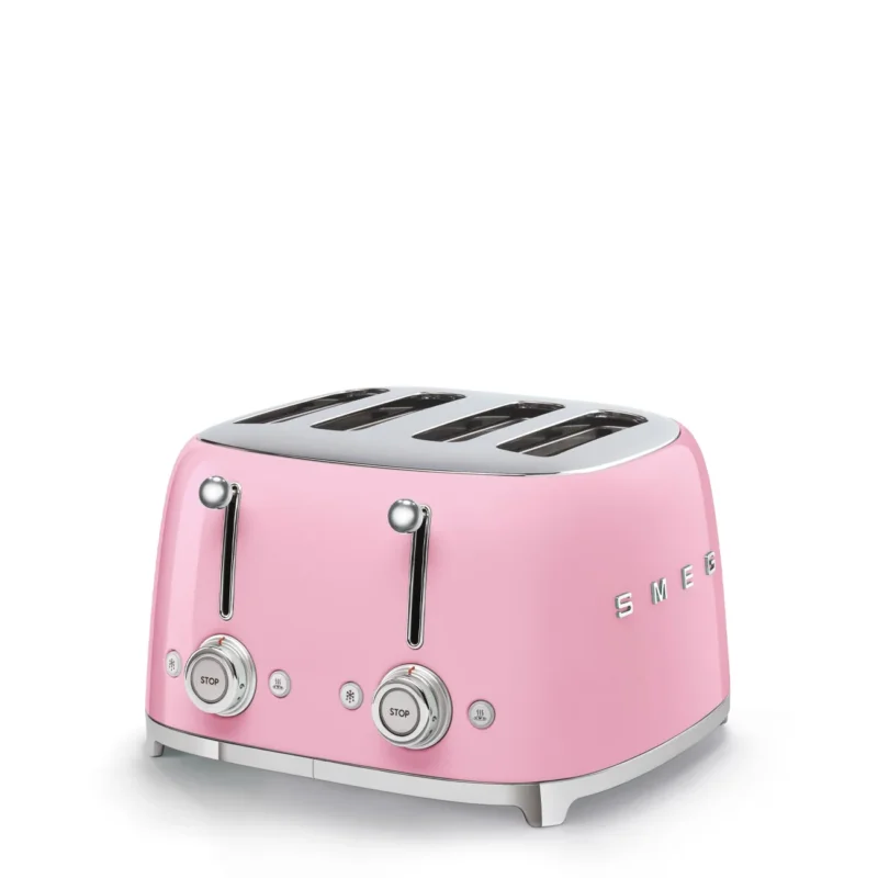 Smeg Toaster 4x4 'Pink' TSF03PKEU
