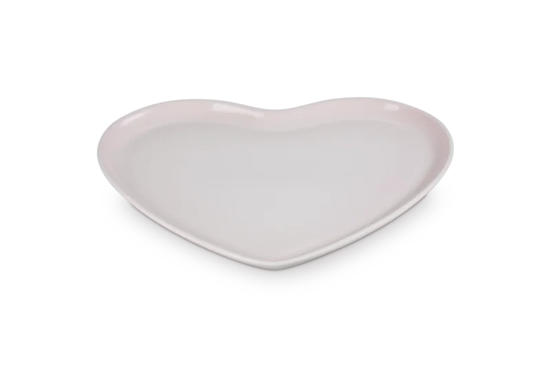 Le Creuset Servierschüssel Herz Ø32cm 'Muschelrosa'
