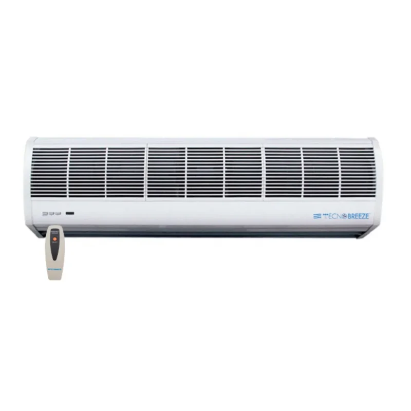 barriera d aria centrifuga tecnogas tecnobreeze modello natural wind 150 da 150 cm con telecomando codice 14203