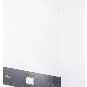 caldaia riello a condensazione family 35 kis low nox completa di kit scarico fumi metano o gpl classe a novita