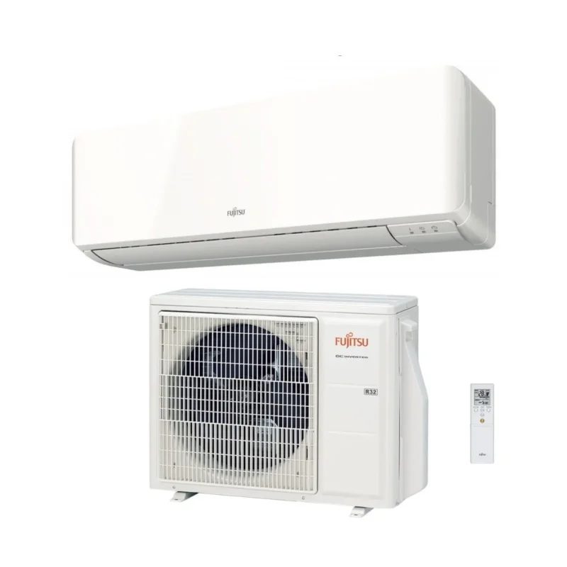 climatizzatore condizionatore fujitsu inverter serie km 24000 btu asyg24kmta modello large r 32 wi fi optional novita