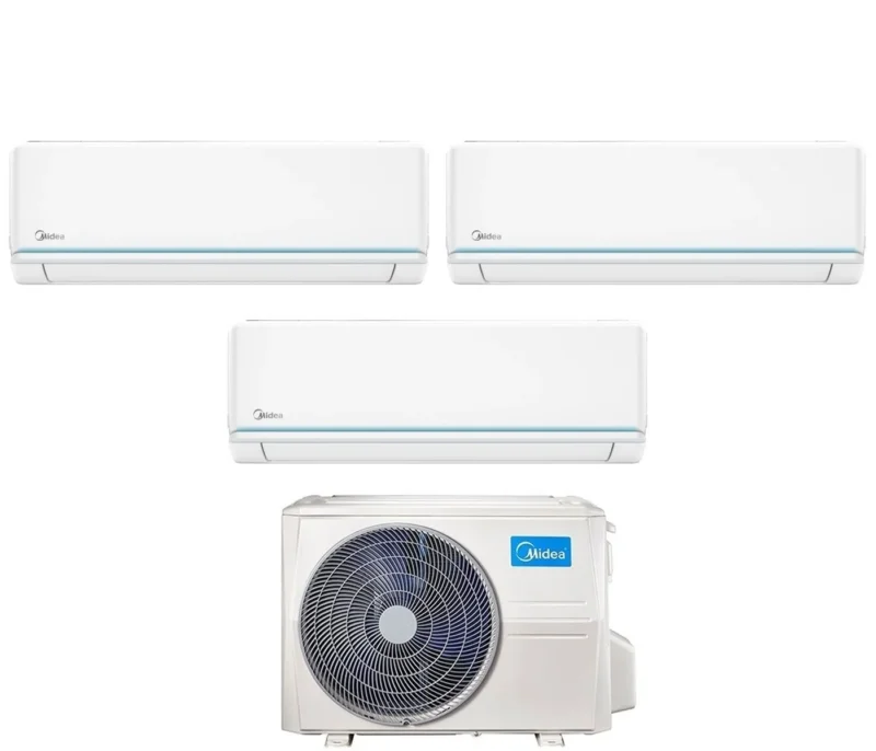 climatizzatore condizionatore midea trial split inverter serie evolution 9_9_18 con m3of 27hfn8 q r 32 wi fi optional 9000_9000_18000