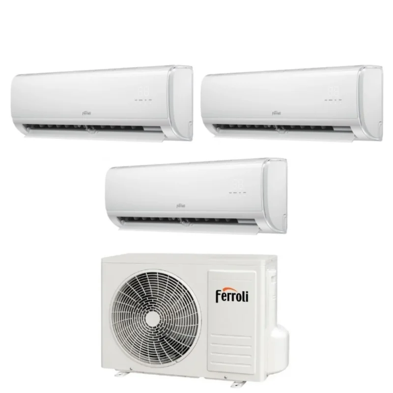 climatizzatore condizionatore trial split inverter ferroli giada m 9000_12000_12000 btu con 27 3 wi fi integrato alexa e google home 9_12_12 novita