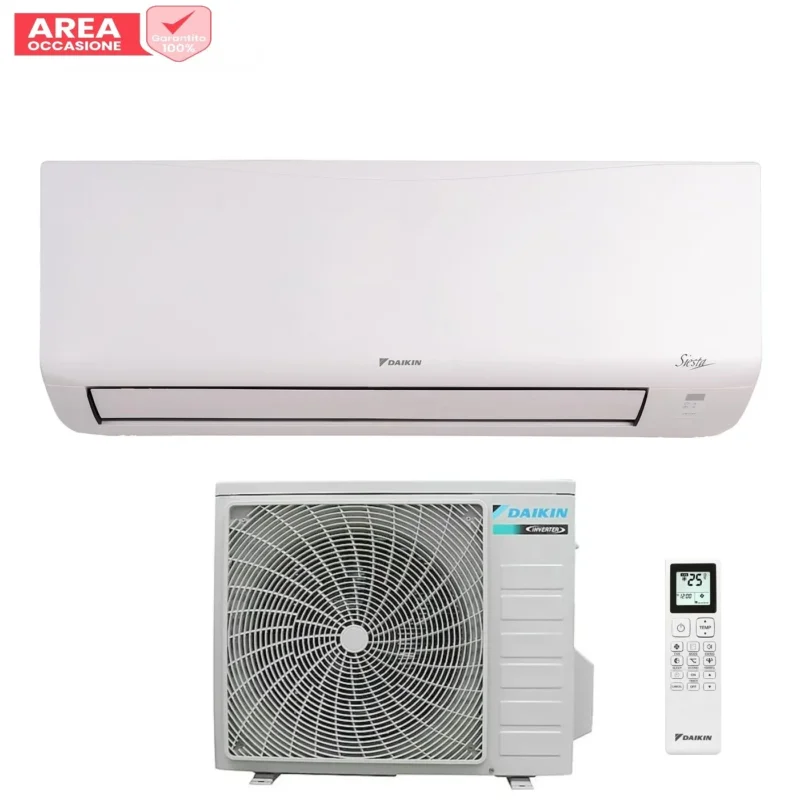 daikin area occasione 5064 condizionatore daikin siesta 12000 btu atxc35e r 32 wi fi integrato