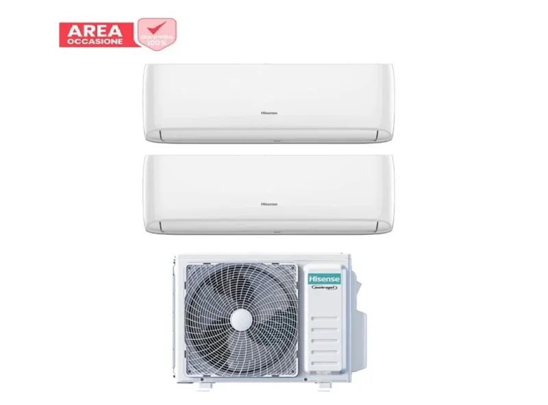 hisense area occasioni 5190 condizionatore dual split hisense hi comfort 912 con 2amw52u4rxc r 32 wi fi integrato