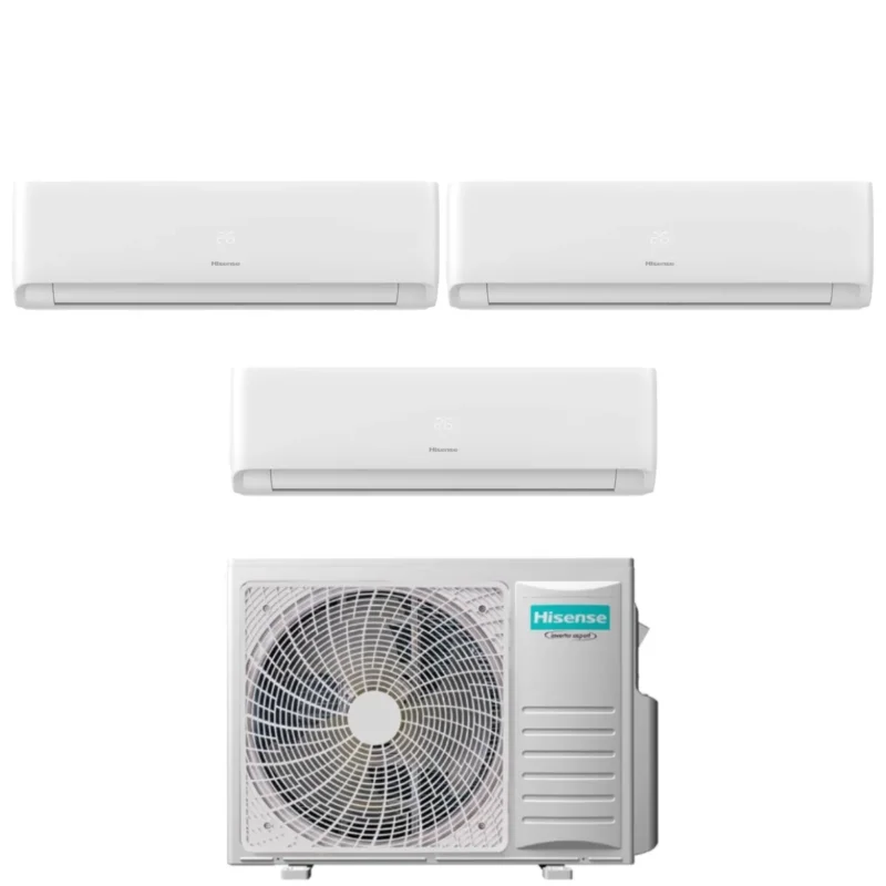 hisense climatizzatore condizionatore hisense trial split inverter serie ecosense 7712 con 3amw62u4rjc r 32 wi fi integrato 7000700012000