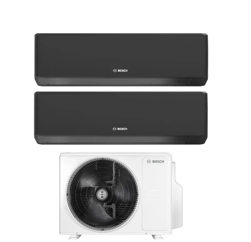 junkers bosch condizionatore dual split bosch climate 7000i black 1212 con 5000m 532 e r 32 wi fi integrato