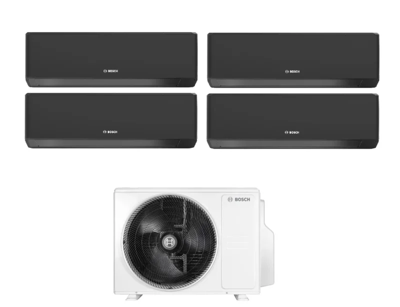 junkers bosch condizionatore quadri split bosch climate 7000i black 7779 con 5000m 1054 e r 32 wi fi integrato