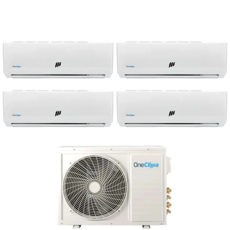 oneclima condizionatore quadri split oneclima pro 991218 con mlt42x5y24 r 32 wi fi optional