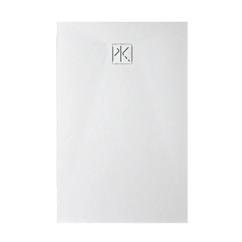 sfa piatto doccia sfa kinedo pietraviva 140 x 80 cm in resina effetto pietra bianco opaco ean 8033237883766