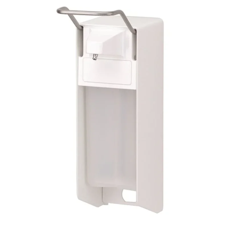ingo-man® classic E 26 P/25 Seifen- und Desinfektionsmittelspender, weiß kurzer Hebel (E 26 P/25)