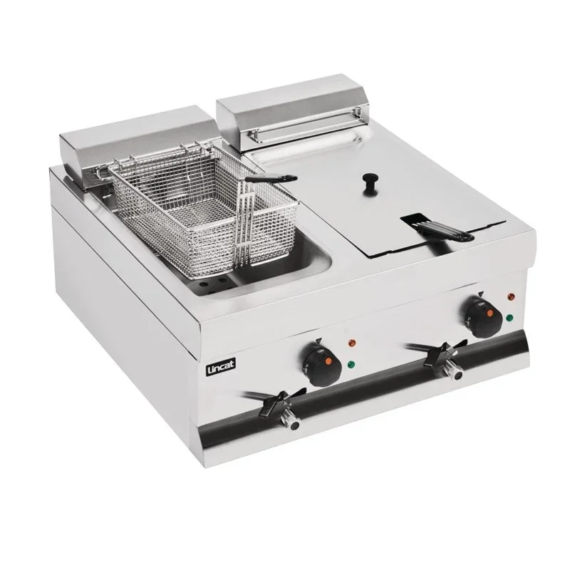 Lincat Silverlink Doppelfritteuse DF66 2 x 9Ltr