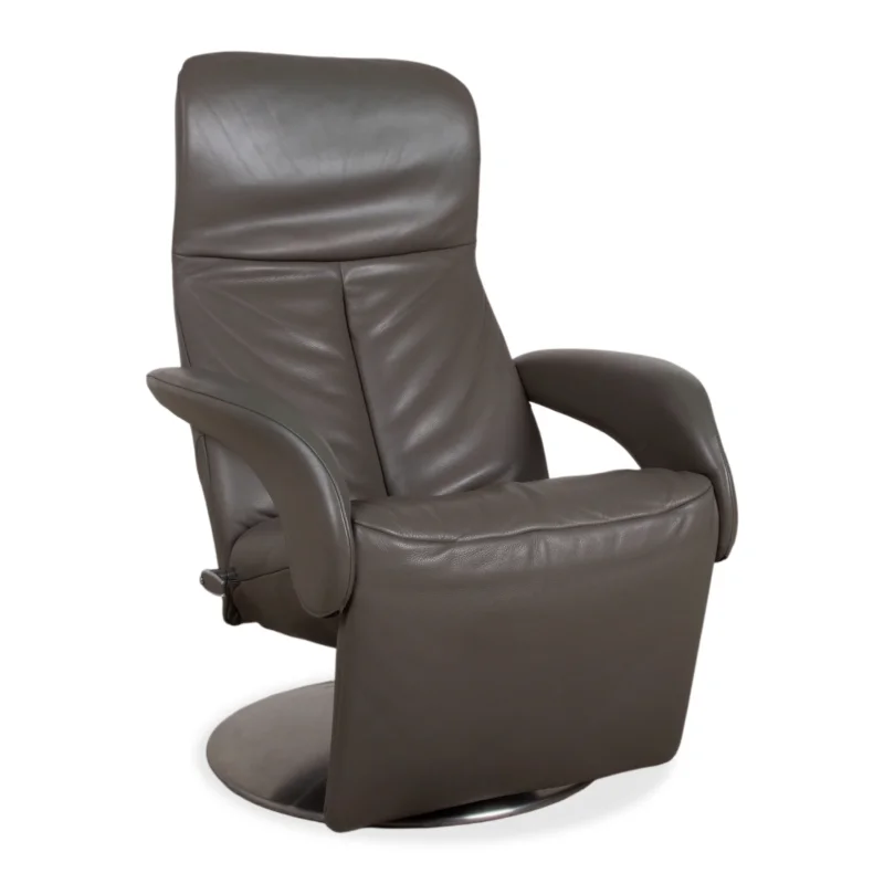 Jori Symphony JR-7960 Leder Sessel Grau Taupe manuelle Funktion Relaxfunktion
