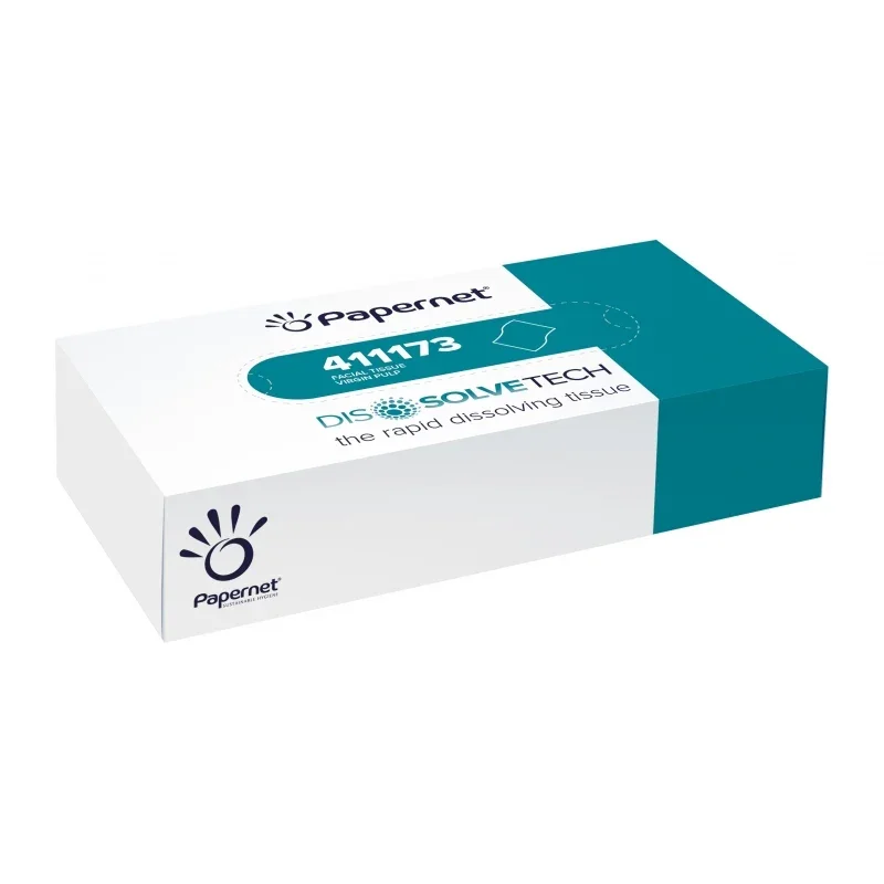 Kosmetiktücherboxen 2-lagig, 100 Blatt / Box, selbstauflösend Papernet 411173
