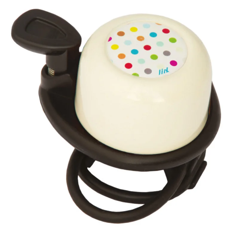 Liix Fahrradklingel Polka Dots cream