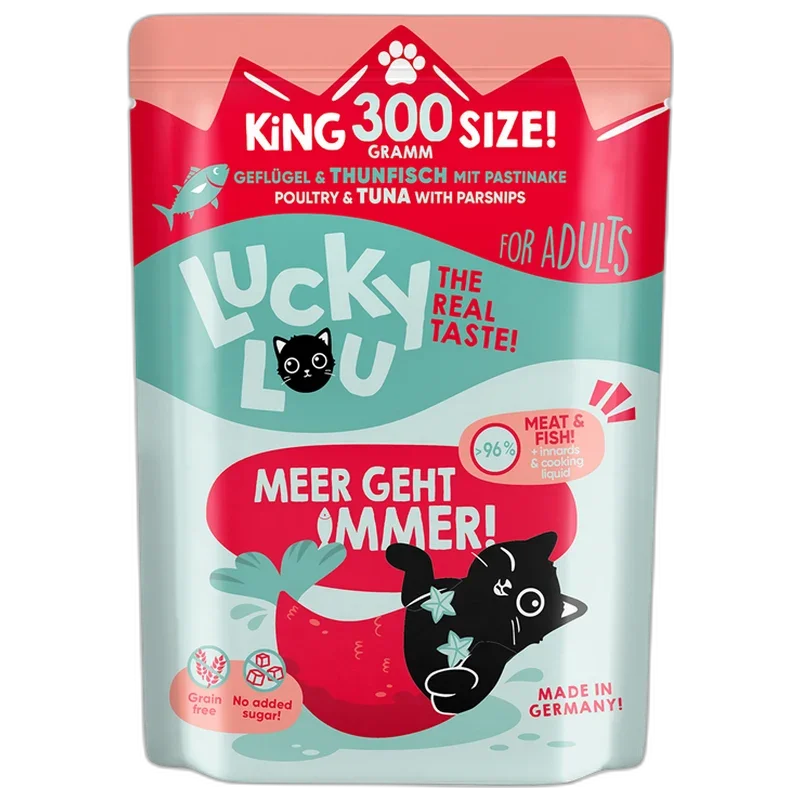 Lucky Lou Lifestage Adult Geflügel & Thunfisch 300 g