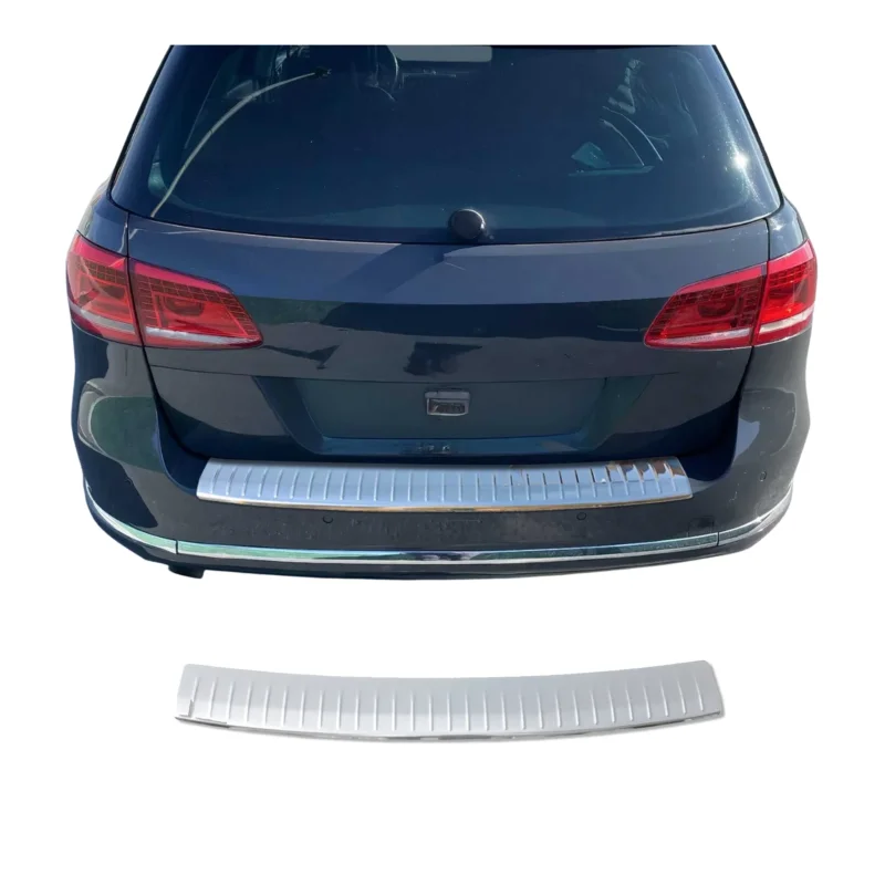 Ladekantenschutz Stoßstange für VW Passat B7 Variant 2010-2014 Edelstahl Chrom