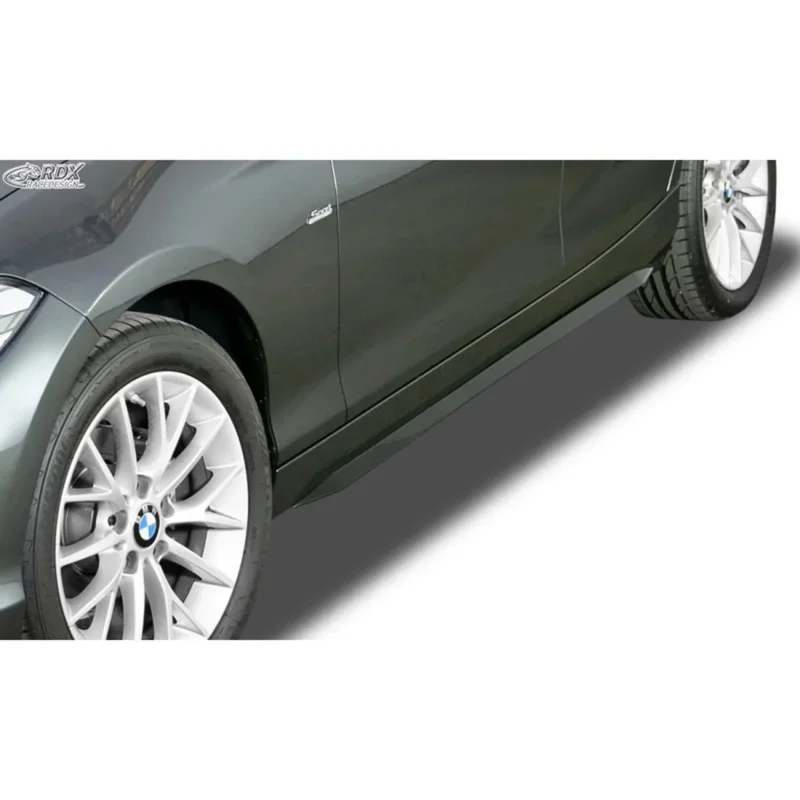 RDX Seitenschweller 'Slim' für BMW 1er F20/F21 2011-2019 ABS Schwarz 2er-Set TÜV