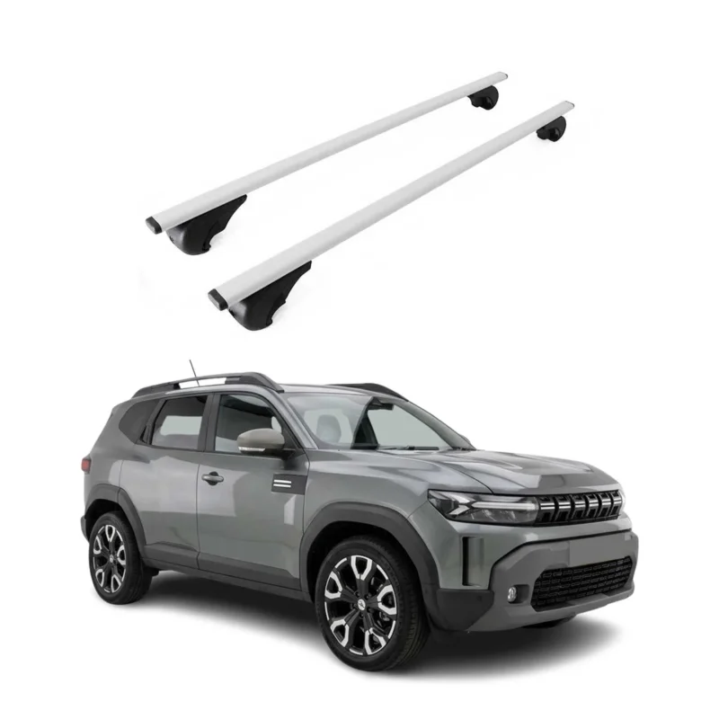 Dachträger Grundträger für Citroen Jumpy 2016-2026 Stahl Silber 2tlg