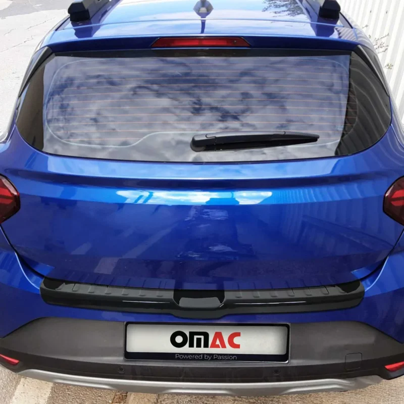 Ladekantenschutz Stoßstange für Dacia Sandero III 2021-26 Acryl glänzend schwarz