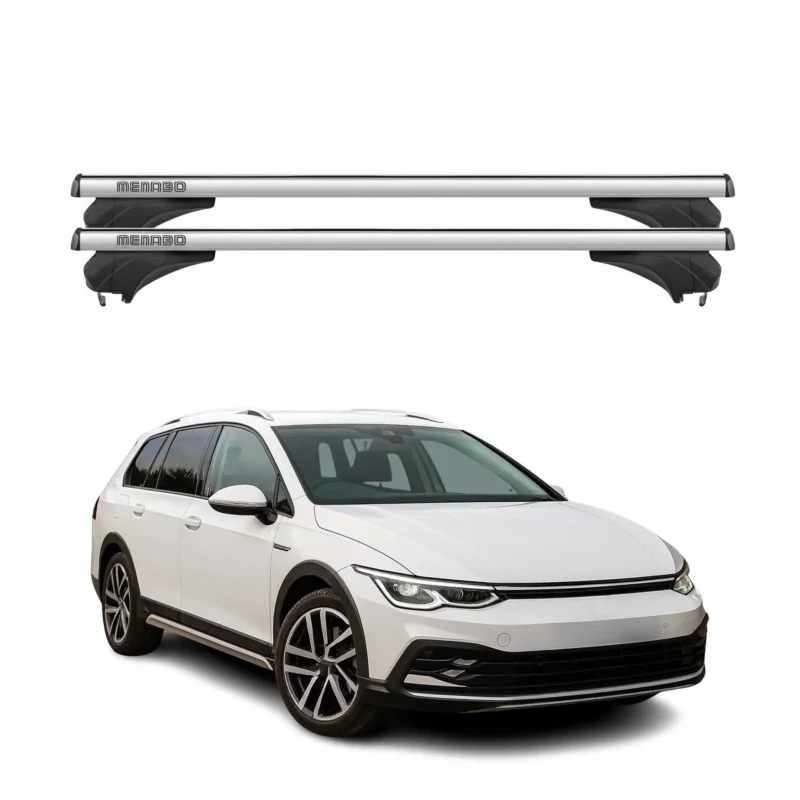 Menabo Dachträger für VW Golf VIII Variant / Estate / Alltrak 2019-2026 Silber